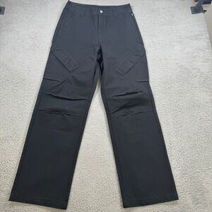 Jordan Flight Heritage Cargo Pants Black Straight Leg Utility Womens S NEW